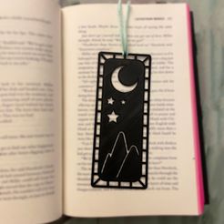 StarMoonBookmark.jpg Fichier STL Signet de la lune・Design pour imprimante 3D à télécharger