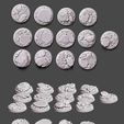 ZBrush-ScreenGrab14.jpg Set of 13 Textured bases - rock variations - 32 mm