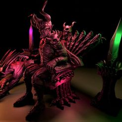 Demon-Lord-on-Throne-with-Pet-and-Crystal.jpg Demon Lord - Set