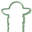 Contorno.png Totem Indian cookie cutter