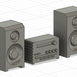 Systeme-de-son.png 1/18 Soundsystem / Soud system diecast