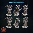 wraiths32mm.jpg Wraiths Cemetery - Full Graveyard Set