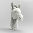 untitled.338.jpg 3d print model of Zebra head.