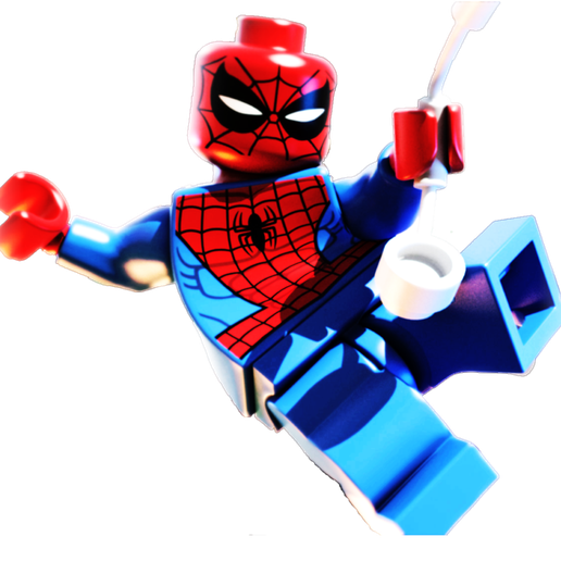 Night Light Lithophane for the spiderman 6 models 3D model