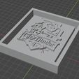 Gryffindor-1.png Wizard House Crest 2 STL File, Wax Melt Mould