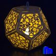 dodecaedre-8.jpg Dodecahedron Christmas flat