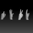 5X6.jpg HAND SIGN LANGUAGE ALPHABET U V W X