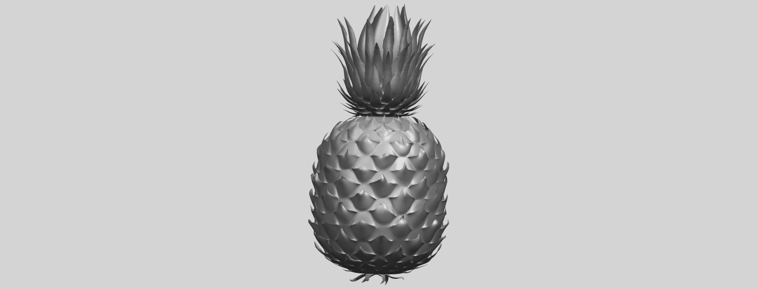 15_TDA0552_PineappleA07.png Download free file Pineapple • Template to 3D print, GeorgesNikkei