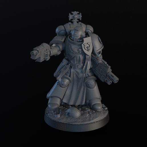 Games Workshop Warhammer 40k – Teniente De Marina Espacial En Armadura Reiver – Miniatura De Colección Para Jugar Y Pintar