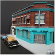 004.jpg BACK TO THE FUTURE INSPIRED- LOU'S CAFE 1/64 SCALE - HOT WHEELS COMPATIBLE