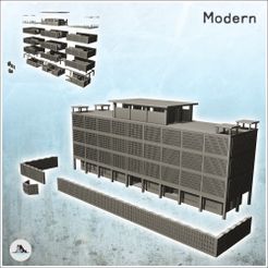 1-PREM.jpg Fichier STL Bâtiment de l'ambassade américaine à Saigon (Vietnam) - Guerre du Vietnam An Lao Cua Da Nang Dong Ha Hill 937 Hue Khe Sanh・Idée pour impression 3D à télécharger