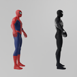 Spiderman0007.png Spiderman Lowpoly Rigged