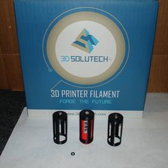 DSC03192.JPG Free STL file 18500 AAA Battery Adapter・Design to download and 3D print