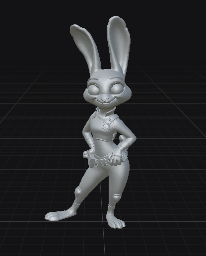 🎨 Judy Hopps from Zootopia・ STL File for 3D printing・Cults