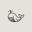 design_1272_nursery_render.png Minimalist Baby Whale Nursery Wall Art