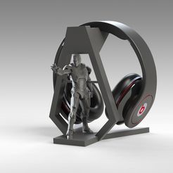 Ironman-Headphone-Stand-1.jpg Ironman Headphone Stand