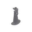 HgyHPwLx.png Regal Figure – Flowing Gown with Gold Embroidery | Fantasy Queen | Tabletop RPG STL