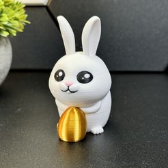 Cute-Easter-Bunny-With-Egg.jpg Lapin de Pâques mignon avec un œuf