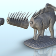 37.png Amargasaurus dinosaur (18) - High detailed Prehistoric animal HD Paleoart
