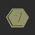 seven-3.png Seven Hexagon – 3D Printable Game Token