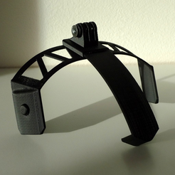 Capture d’écran 2016-12-02 à 17.37.11.png Free STL file Gopro helmet attachment (cygnus)・3D printable model to download