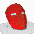 20.jpg Squid Game Mask - Polygon Front Mask With Stand Base