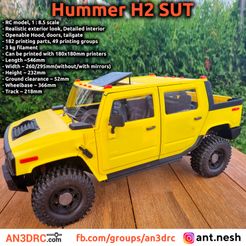 H2_SUT_site_prev_1.jpg 3D PRINTED RC CAR HUMMER H2 SUT IN 1/8.5 SCALE BY AN3DRC