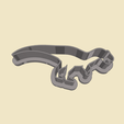model.png Allosaurus (1) COOKIE CUTTERS, MOLD FOR CHILDREN, BIRTHDAY PARTY