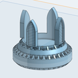 fdsaasdf.png Free STL file Citadel(33.5mm) to Vallejo(25mm) paint pot connector with side vents・3D printer model to download