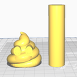 Poop-Emoji-Picture-2.png Poop Emoji Skibidi Toilet Interactive 3D Print!
