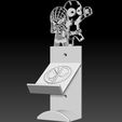 Preview29.jpg CONTROLLER AND HEADSET HOLDER - SPIDER MAN MODEL 3D PRINT MODEL