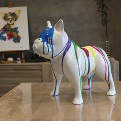 Bulldog_1.jpg Fichier 3D gratuit Mon bouledogue français・Modèle pour imprimante 3D à télécharger