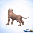 jpg_frame_02.jpg Chained Pitbull Spiked Collar Statue – RDW3D-QV8B0
