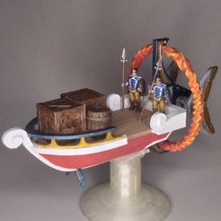 20220825_202600.jpg Archivo STL Sky Boat, miniatura・Plan de impresión en 3D para descargar