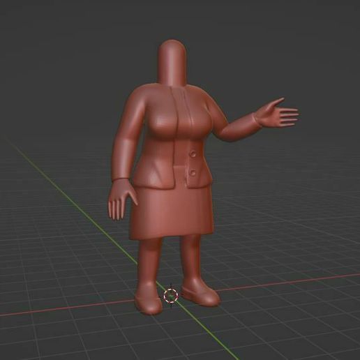 body #2 3D model