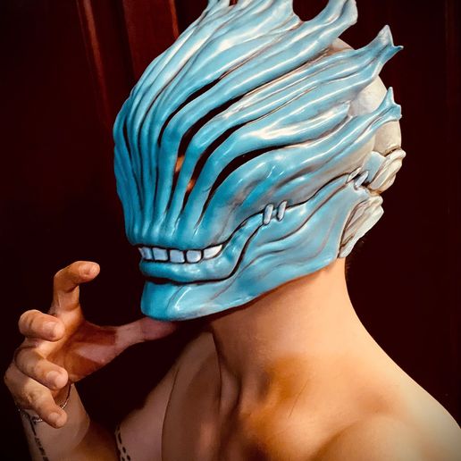 👾 Mahito Final Form Full Mask - High Quality - Jujutsu Kaisen Cosplay ...