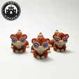 Flexi-Tiny-Ferret,-P2.png Flexi Tiny Ferret, figurine fidget articulée, porte-clés inclus, 3mf inclus
