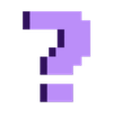 INTERROGACION_OFF.stl MINECRAFT Letters and Numbers | Logo