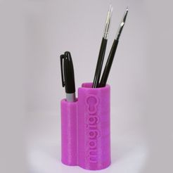 magigoo_1.jpg Free STL file Magigoo Desk Tidy・Object to download and to 3D print
