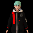 untitled.156.png ANIME CHARACTER BOY SCULPTURE 3D PRINT MODEL 5