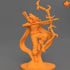 combined_model_of_the_god_low_FIXEDOR_quality_2021-Oct-15_10-39-49AM-000_CustomizedView17595934390.jpg Download free STL file Rama-The Ideal Man • Template to 3D print, Making_Gods_of_India
