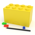 brickorganizer_final.png Modular Buildable Drawer - Brick Organizer Storage Solution