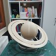 20250223_024757.jpg Planet Lamp -- Saturn -- 3D Print Ready Night Light -- NASA Realistic Surface
