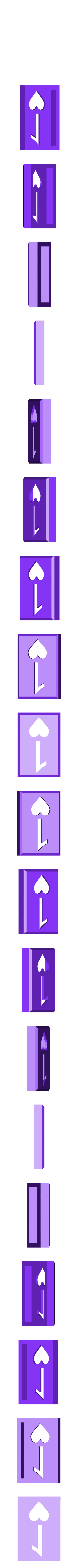 BlockHearts01.stl Player Card Tiles with Transforming Box