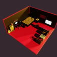 Warm-gaming-room.png 3D warm gaming room