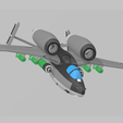 Untitled8.png Henkel He-180 Libelle (Dragonfly) ground attack jet- large display model