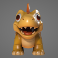 dino-stego.png Baby Stegosaurus - Animated STL