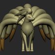 ninetales-1.jpg Pokemon - Ninetales with 2 poses