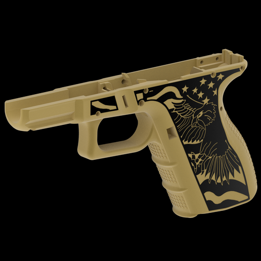 GLOCK 19 FRAME | FMDA DD19.2 3D model