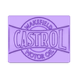 CASTROL 2 FULL.stl Castrol Motor Oil vintage SIGN
